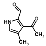 CAS#: 124815-00-5， 3-Acetyl-4-Methyl-1H-Pyrrole-2-Carbaldehyde