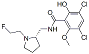 CAS#: 124840-52-4， 3,5-Dichloro-N-[[1-(2-Fluoroethyl)Pyrrolidin-2-Yl]Methyl]-2-Hydroxy-6-Methoxybenzamide