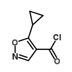 CAS#: 124845-05-2， 5-Cyclopropyl-1,2-Oxazole-4-Carbonyl Chloride