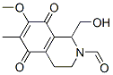 CAS#: 124909-66-6， 1-(Hydroxymethyl)-7-Methoxy-6-Methyl-5,8-Dioxo-3,4-Dihydro-1H-Isoquinoline-2-Carbaldehyde