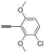 CAS#: 124979-30-2， 1-Chloro-3-Ethynyl-2,4-Dimethoxybenzene