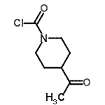 CAS#: 125094-85-1， 4-Acetylpiperidine-1-Carbonyl Chloride