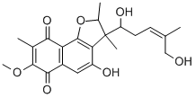 CAS#: 125108-66-9， 3-[(E)-1,5-Dihydroxy-4-Methylpent-3-Enyl]-4-Hydroxy-7-Methoxy-2,3,8-Trimethyl-2H-Benzo[g][1]Benzoxole-6,9-Dione