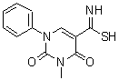 CAS#: 125187-18-0， 3-Methyl-2,4-dioxo-1-phenyl-1,2,3,4-tetrahydro-5-pyrimidinecarbimidothioic acid