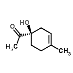 CAS#: 125254-71-9， 1-[(1R)-1-Hydroxy-4-Methyl-3-Cyclohexen-1-Yl]Ethanone