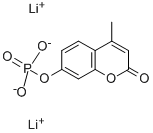 structure of CAS# 125328-83-8, 4-Methylumbelliferyl Phosphate, Dilithium Salt;(4-Methyl-2-Oxo-Chromen-7-Yl) Phosphate;(4-Methyl-2-Oxo-7-Chromenyl) Phosphate;(2-Keto-4-Methyl-Chromen-7-Yl) Phosphate