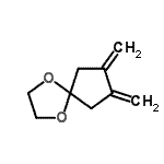 CAS#: 125404-49-1， 7,8-Bis(Methylene)-1,4-Dioxaspiro[4.4]Nonane