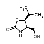 CAS#: 125414-63-3， (4R,5S)-4-(Hydroxymethyl)-5-Isopropyl-1,3-Oxazolidin-2-One