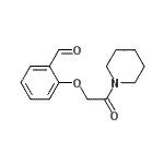 CAS#: 125418-89-5， 2-[2-Oxo-2-(1-Piperidinyl)Ethoxy]Benzaldehyde