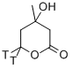 CAS#: 125441-02-3， 4-Hydroxy-4-methyl-5,5-ditritiooxan-2-one