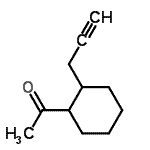 CAS#: 125488-49-5， 1-[2-(2-Propyn-1-Yl)Cyclohexyl]Ethanone