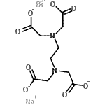 structure of CAS# 12558-49-5, Bismuth(3+) Sodium 2,2',2'',2'''-(1,2-Ethanediyldinitrilo)Tetraacetate (1:1:1);Bismuth Sodium Ethylenediaminetetraacetate;Ethylenediaminetetraacetic Acid Sodium Bismuth Salt