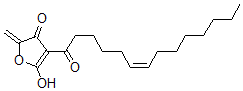 CAS#: 125620-73-7， 5-Hydroxy-2-Methylidene-4-[(Z)-Tetradec-6-Enoyl]Furan-3-One