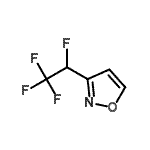 CAS#: 125657-77-4， 3-(1,2,2,2-Tetrafluoroethyl)-1,2-Oxazole