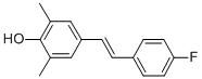 CAS#: 125722-16-9， 4-[(E)-2-(4-Fluorophenyl)Ethenyl]-2,6-Dimethylphenol
