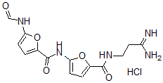 CAS#: 125746-78-3， N-(3-Amino-3-Iminopropyl)-5-[(5-Formamidofuran-2-Carbonyl)Amino]Furan-2-Carboxamide Hydrochloride