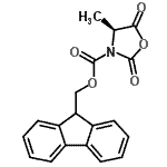 CAS#: 125814-20-2， 9H-Fluoren-9-Ylmethyl (4S)-4-Methyl-2,5-Dioxo-1,3-Oxazolidine-3-Carboxylate