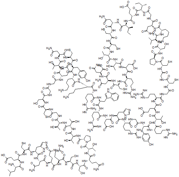 CAS#: 12584-83-7， alpha-Cobratoxin