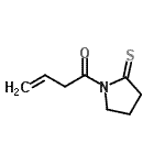 CAS#: 125880-06-0， 1-(2-Thioxo-1-Pyrrolidinyl)-3-Buten-1-One