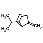 CAS#: 125909-73-1， 2-Isopropyl-7-Methylenebicyclo[2.2.1]Heptane