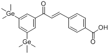 CAS#: 125973-61-7， 4-[(E)-3-[3,5-Bis(Trimethylgermyl)Phenyl]-3-Oxoprop-1-Enyl]Benzoic Acid