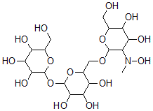 CAS#: 126077-90-5， 2-[[4,5-Dihydroxy-6-(Hydroxymethyl)-3-(Hydroxy-Methylamino)Oxan-2-Yl]Oxymethyl]-6-[3,4,5-Trihydroxy-6-(Hydroxymethyl)Oxan-2-Yl]Oxyoxane-3,4,5-Triol