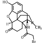 CAS#: 126104-23-2， 2-Bromo-N-[(5beta,9alpha)-3-Hydroxy-17-Methyl-6-Oxo-4,5-Epoxymorphinan-14-Yl]Acetamide