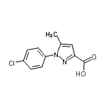 CAS#: 126129-22-4， 1-(4-Chlorophenyl)-5-Methyl-1H-Pyrazole-3-Carboxylic Acid