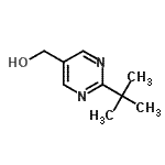 CAS 登录号：126230-74-8， [2-(2-甲基-2-丙基)-5-嘧啶基]甲醇
