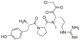 CAS#: 126251-21-6， Iodotyrosyl-prolyl-arginyl chloromethyl ketone