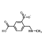 CAS#: 126257-74-7， 4-[(Methylamino)Methyl]-3-Nitrobenzoic Acid