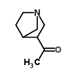 CAS#: 126343-99-5， 1-(1-Azabicyclo[2.2.1]Hept-3-Yl)Ethanone