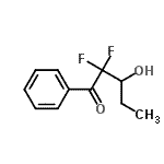 CAS#: 126392-92-5， 2,2-Difluoro-3-Hydroxy-1-Phenyl-1-Pentanone