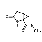 CAS#: 126484-96-6， N-Methyl-3-Oxo-2-Azabicyclo[3.1.0]Hexane-1-Carboxamide
