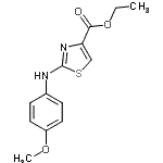 CAS#: 126533-79-7， Ethyl 2-[(4-Methoxyphenyl)Amino]-1,3-Thiazole-4-Carboxylate