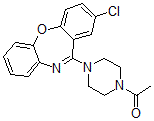 CAS#: 126588-76-9， 1-[4-(8-Chlorobenzo[b][1,5]Benzoxazepin-6-Yl)Piperazin-1-Yl]Ethanone