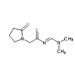 CAS#: 126647-13-0， N-[(E)-(Dimethylamino)Methylene]-2-(2-Thioxo-1-Pyrrolidinyl)Ethanethioamide