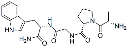 CAS#: 126675-52-3， N-[2-[[(2S)-1-Amino-3-(1H-Indol-3-Yl)-1-Oxopropan-2-Yl]Amino]-2-Oxoethyl]-1-[(2S)-2-Aminopropanoyl]Pyrrolidine-2-Carboxamide