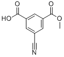 CAS#: 126739-90-0， 5-Cyano-1,3-Benzenedicarboxylic Acid 1-Methyl Ester