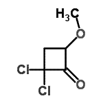 CAS#: 126790-69-0， 2,2-Dichloro-4-Methoxycyclobutanone