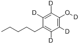 CAS#: 126839-95-0， 4-Pentyl-Phen-2,3,5,6-D4-Ol-D
