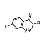CAS#: 126917-43-9， 2-Chloro-1-(2,4-Difluorophenyl)-1-Propanone