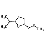 CAS#: 126946-04-1， (2S,5R)-2-Isopropyl-5-[(Methylsulfanyl)Methyl]Tetrahydrofuran