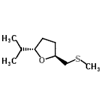 CAS#: 126946-07-4， (2S,5S)-2-Isopropyl-5-[(Methylsulfanyl)Methyl]Tetrahydrofuran