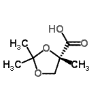 CAS#: 126971-32-2， (4S)-2,2,4-Trimethyl-1,3-Dioxolane-4-Carboxylic Acid