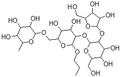 CAS#: 126990-49-6， Propyl alpha-Ristotetraoside
