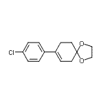 CAS#: 126991-60-4， 8-(4-Chlorophenyl)-1,4-Dioxaspiro[4.5]Dec-7-Ene