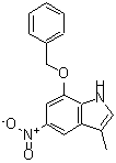 CAS#: 127028-21-1， 7-(Benzyloxy)-3-Methyl-5-Nitro-1H-Indole