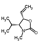 CAS#: 127044-28-4， (4R,5S)-4-Isopropyl-3-Methyl-5-Vinyl-1,3-Oxazolidin-2-One