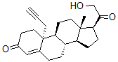 CAS#: 127080-69-7， (8S,9S,10S,13S,14S,17S)-17-(2-Hydroxyacetyl)-13-Methyl-10-Prop-2-Ynyl-1,2,6,7,8,9,11,12,14,15,16,17-Dodecahydrocyclopenta[a]Phenanthren-3-One
